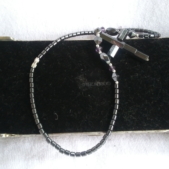 VINTAGE SILVER PLATE JEWELRY CASE ❤ - Picture 7 of 7